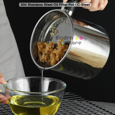 304 Stainless Steel Oil Filter Pot : C-Steel